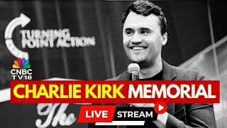 Turning Point USA LIVE: Charlie Kirk Remembered in Memorial Service at State Farm Stadium | N18G