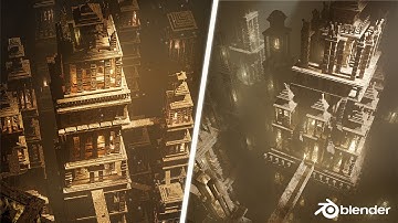 Making an Ancient Temple in Blender | Blender Speed Art Tutorial