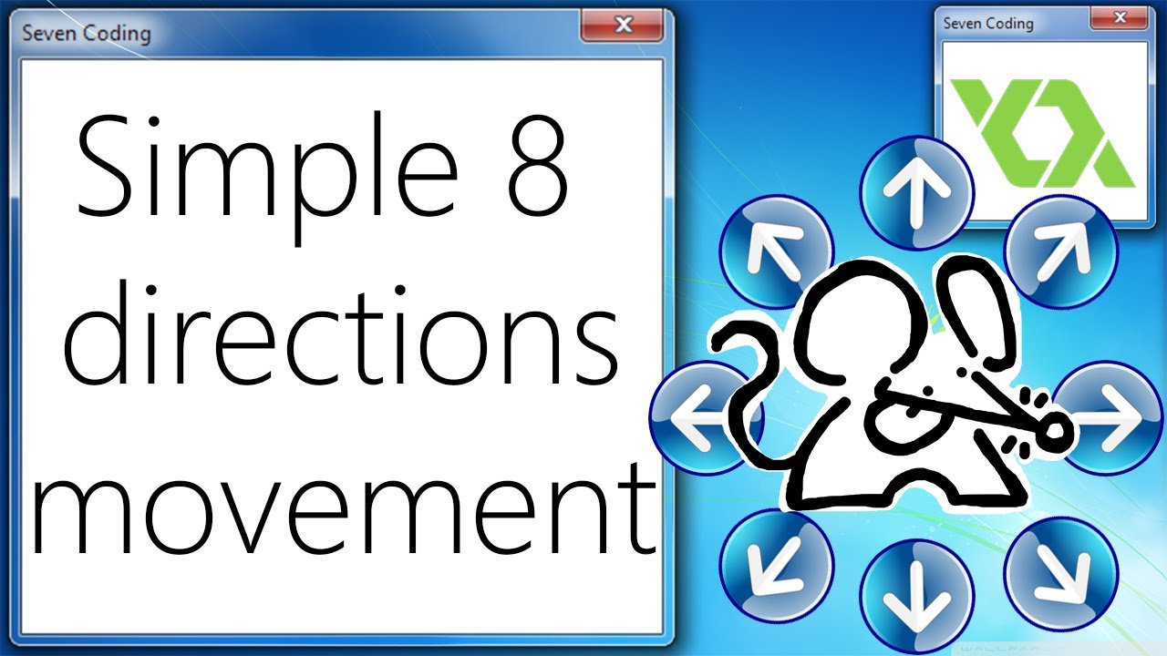 GMS2 - simple 8 directions movement