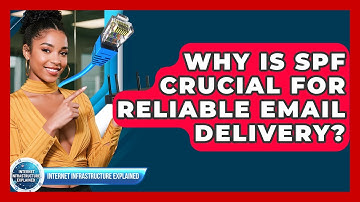 Why Is SPF Crucial For Reliable Email Delivery? - Internet Infrastructure Explained
