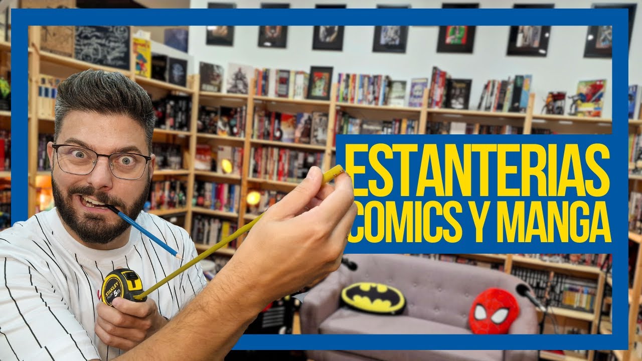 📚 Las MEJORES ESTANTERÍAS para CÓMICS, MANGA Y LIBROS