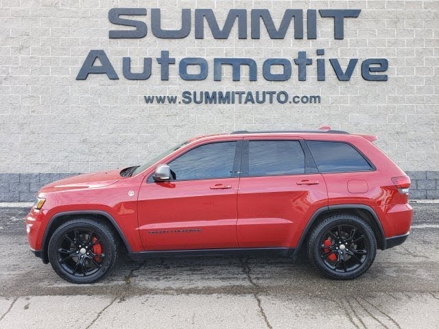 2017 JEEP GRAND CHEROKEE TRAILHAWK SRT RIMS REDLINE WALK AROUND REVIEW  10565 SOLD!  - YouTube