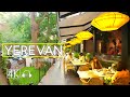 Walking Tour in Yerevan, Armenia, A Spring Day, June 25, 2023, 4K 60fps