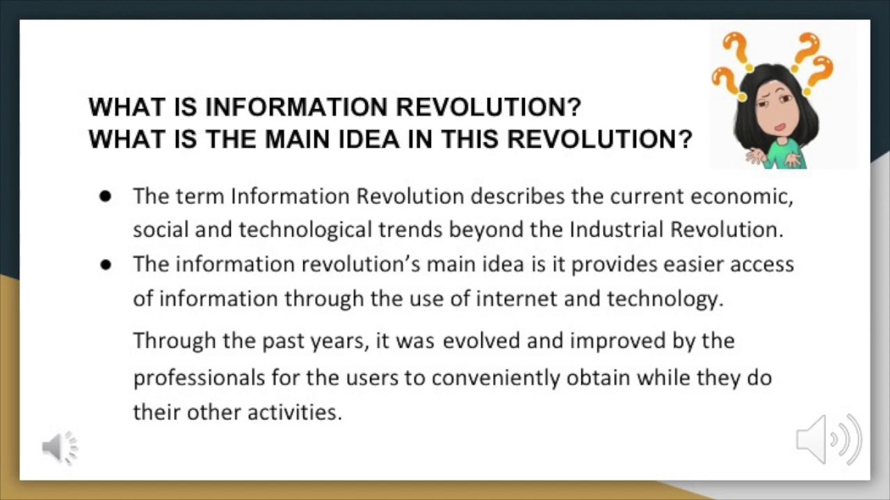 importance of information revolution essay