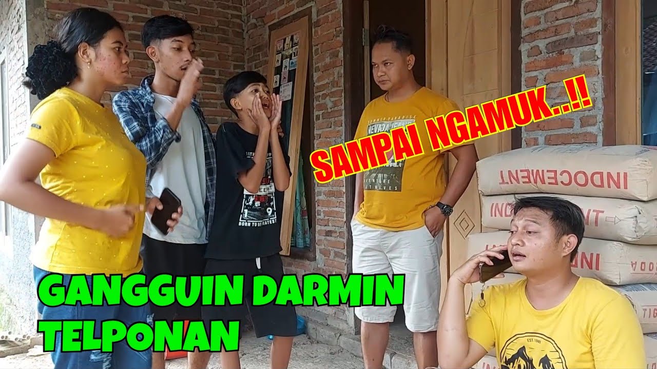 GREGET..!! Gangguin Darmin ditelpon orang sampai marah