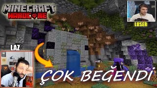Laz - Luser Minecraft Da 200 Aksolotlla Gardiyan Tapınağı Kuşatma Videosunu İzliyor Oha