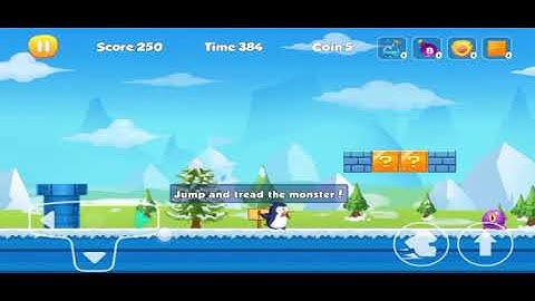 Level 1 Penguin Run Game