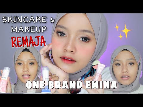 ONNIE BIYA ASAL JAWA :P EMINA ONE BRAND KOREAN MAKEUP TUTORIAL!. 