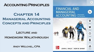 Chapter 14: Managerial Accounting