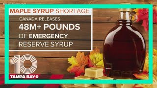 Canada dips into maple syrup reserve to address shortage