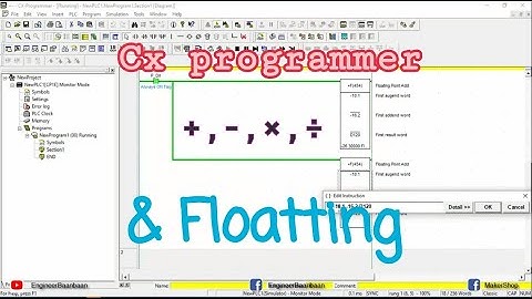 CX Programmer ตอนที่ 5 [ การบวก ลบ คูณ หาร และ ทศนิยม ](คณิตศาสตร์ Mathematics Function)