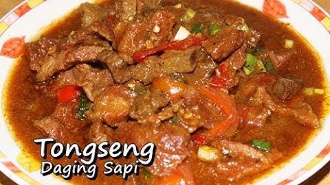 Resep dan Cara Mudah Memasak Tongseng Daging Sapi Level Pedas Enak dan Lezat ala Zasanah