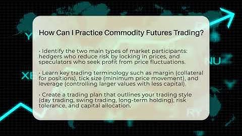 How Can I Practice Commodity Futures Trading? - AssetsandOpportunity.org