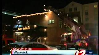 Warwick fire breaks out in Iron Works Tavern
