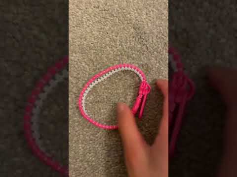 First zipper bracelet
