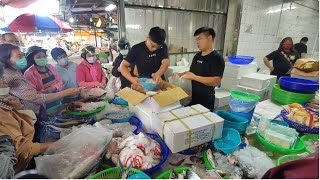 七早八早就爆滿，中彰海王子海鮮拍賣嘉義海鮮叫賣直播0824