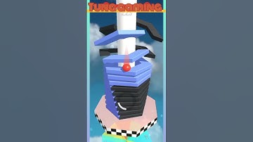 The stack ball gaming level -169#stackball #ballgames #shortsgame #shortsfeed #stackballsolution