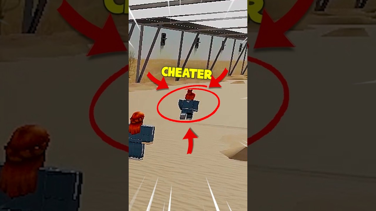 CHEATER in Roblox! 🤯💀