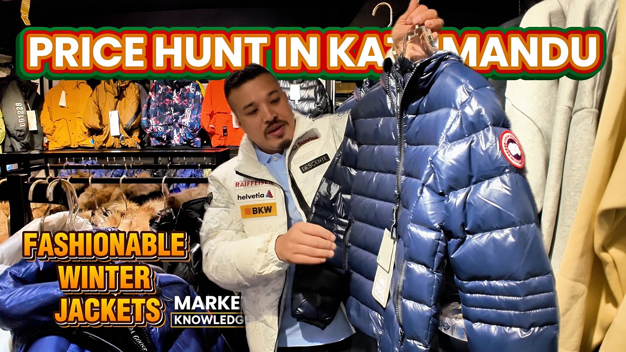 Price Hunt of Winter Mid Range Men’s Clothings in Kathmandu Nepal 