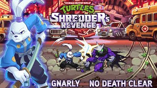 TMNT: Shredder's Revenge - Gnarly No Death Clear (Usagi Yojimbo / Arcade Mode)
