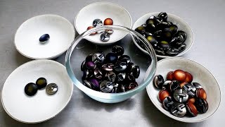 Sorting colorful/relaxing buttons and ASMR