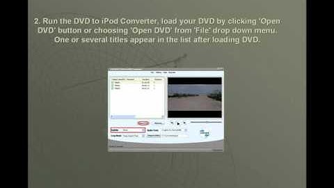 How to convert videos to iPod Touch/Classic/Nano
