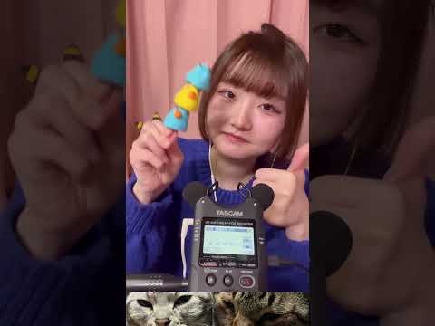 【ASMR】Peep Mallow食べた！🐤🍡！#asmr #音フェチ #咀嚼音 #PeepMallow#マシュマロ #shorts