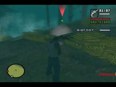 Gta San Andreas - Killing Big Foot