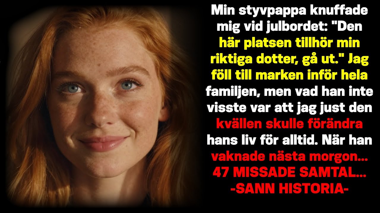 Styvpappa knuffade mig vid julbordet: 