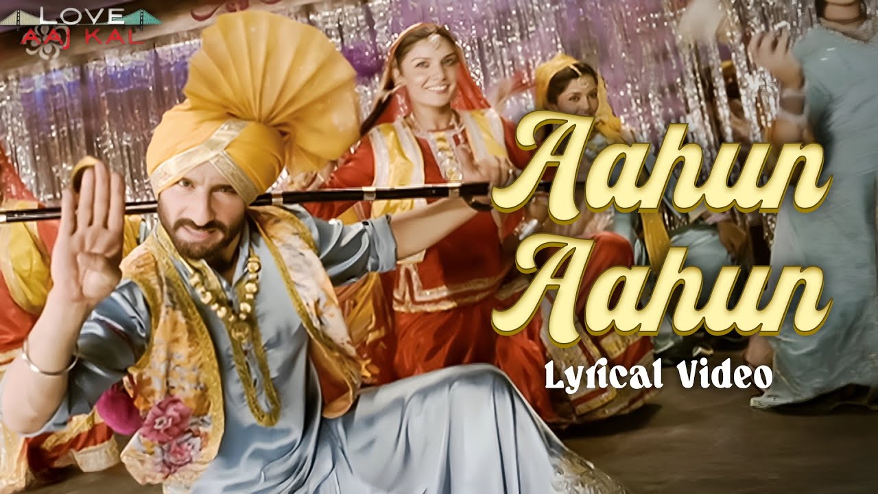 Aahun Aahun - Lyrical Video | Saif Ali Khan | Deepika Padukone | Neeraj Shridhar | Love Aaj Kal