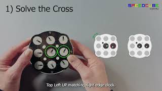 How to Solve a Rubik's Clock | Easy Beginner Tutorial