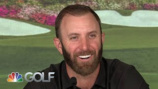 Dustin Johnson is trending in 'right direction’ entering the Masters (FULL PRESSER) | Golf Channel