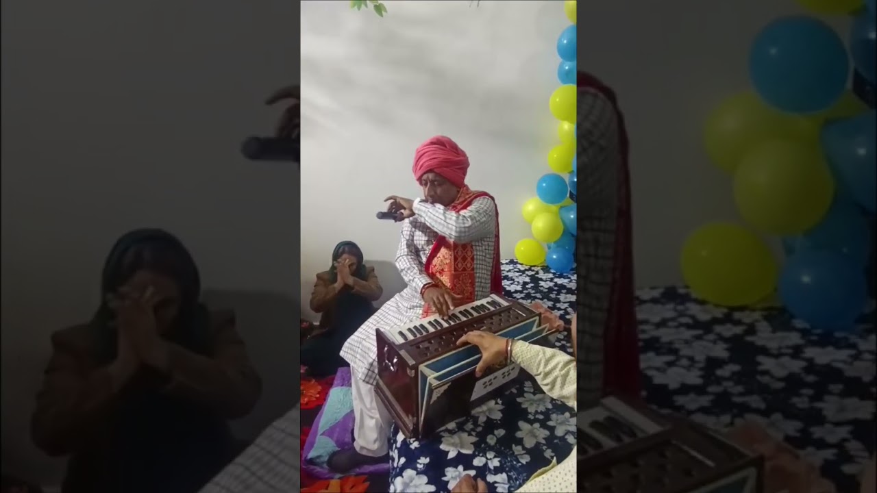 बावा जी दी पवित्र झंडा फेरी  भगत संजीव कुमार जी महाराज Soni family house 2025