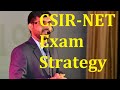 Csirnet exam strategy