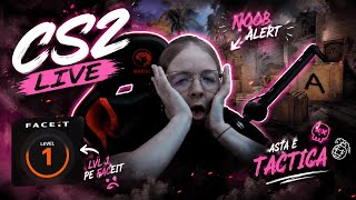 LIVE CS2 FACEIT ROMANIA ! ROAD TO LEVEL 1