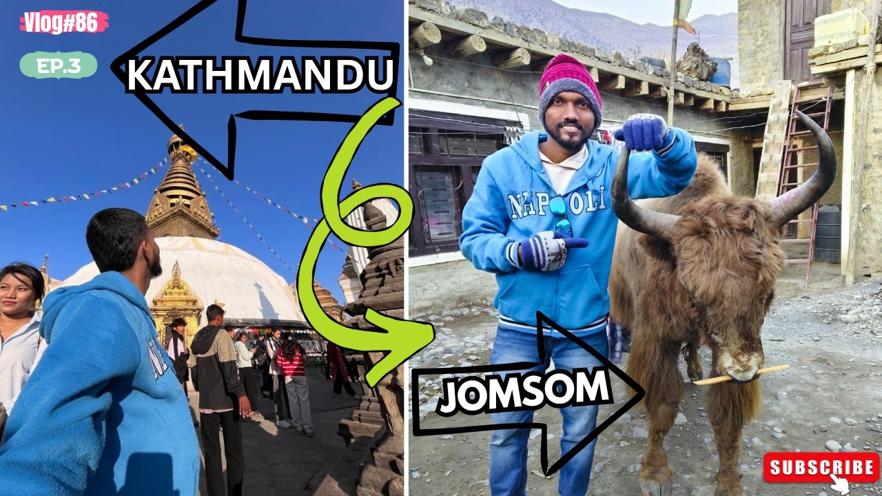 Scenic Bus Ride Nepal Ep.3 🚌🌄 | Kathmandu to Jomsom. #vlog #vlogs #virel #trending #ytvlogs #nepal