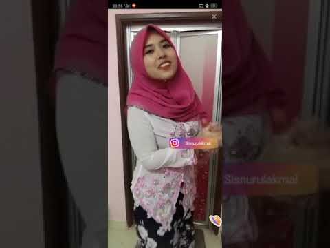 HIJAB CANTIK LIVE PAKE KEBAYA