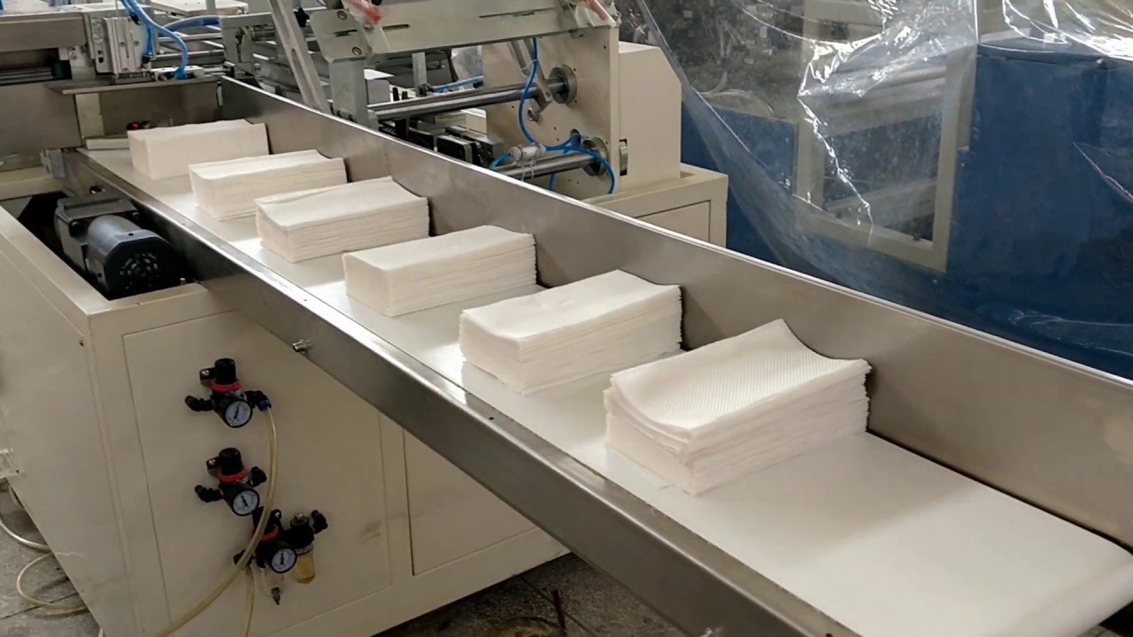 Automatic Tissue Paper Carton Box Packing Machine Youtube