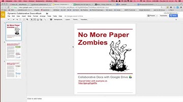 Create an eBook with Google Presentation