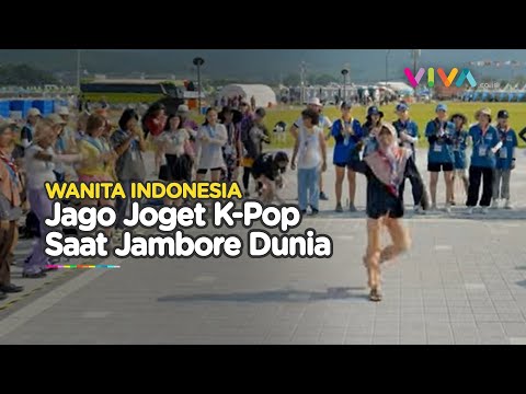 GOKIL! Peserta Jambore dari Indonesia Random Dance K-Pop di Korea