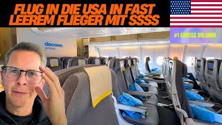 #1 / Economy Discover Airlines Munich to Orlando / Entry into the USA with SSSS / Flight Report /...