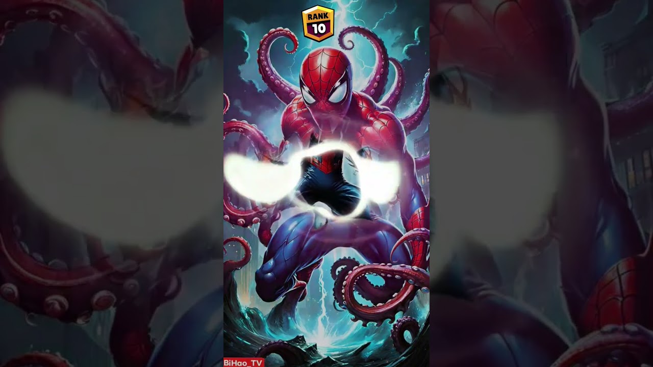 spider-man, octopus, rank up 
