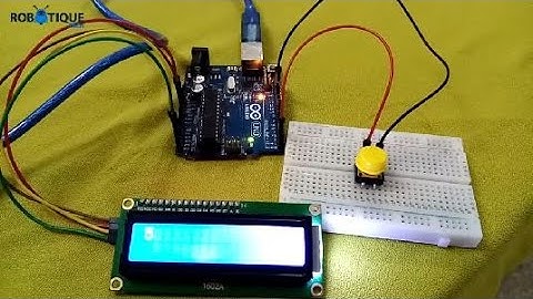 Create a stopwatch with Arduino and LCD display