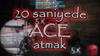 20 Saniyede Ace Atmak Canfedaesc Vs Smootcriminal Teamkill