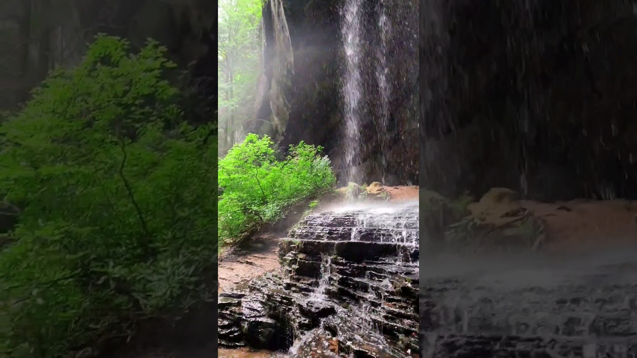 Rejuvenating at Northrup Falls in Tennessee