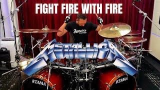 METALLICA FIGHT FIRE WITH FIRE- DRUM COVER by JON DETTE (Drummer for SLAYER, ANTHRAX, TESTAMENT)