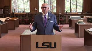LSU Interim President Matt Lees State of the University