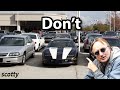 3 Places Only Stupid People Buy Cars