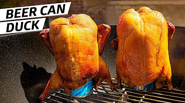 Meat Experts Make Beer Can Duck — Prime Time