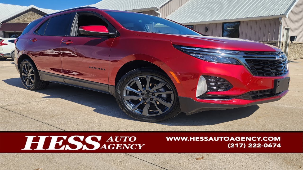2022 Chevrolet Equinox RS AWD For Sale Hess Auto Agency